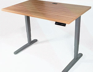 Use sit-stand desk in office to reduce weight