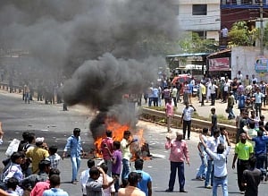 Cauvery row: Bluru-Mysuru Highway blocked, protests intensify