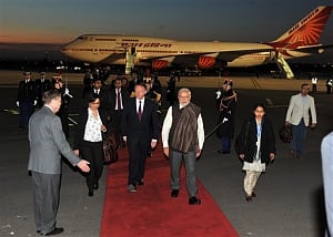 Modi leaves for home after attending ASEAN, East Asia Summits