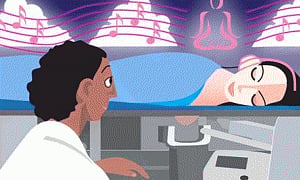 Music may reduce anxiety in patients during biopsy