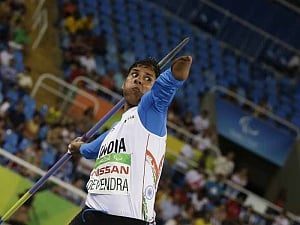 Goel congratulates Jhajharia on winning gold at Rio Games