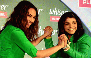 Sonakshi, Sakshi Malik announce new campaign celebriting the existence of girls