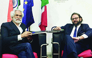 Wear Italian, speak Indian