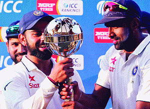 Ashwin regains No 1 spot