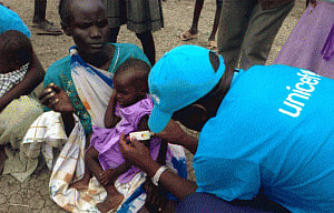 One out of six children under two receives adequate nutrition: Unicef