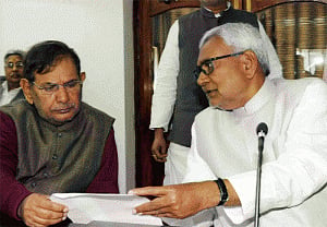 JD-U National Council meet begins in Rajgir