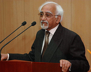 Ansari calls Tagore as India's 'true representative' to world