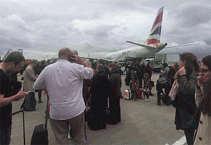 london City Airport reopens after chemical scare