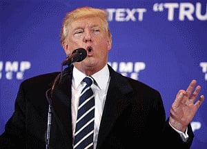 Trump cites India's economic rise as he pledges 4% growth for  US