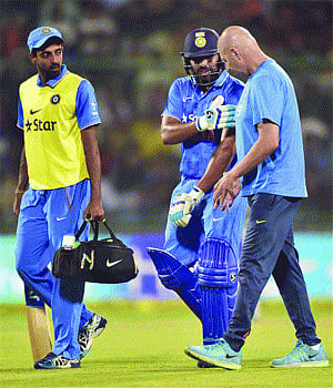 Rohit may be out for 10-12 weeks