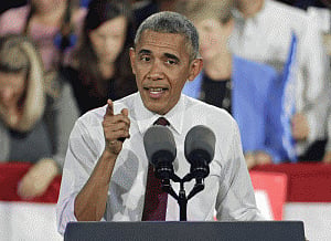 It is going to be a close race, help Clinton: Obama