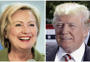 Clinton, Trump in dead heat, show final weekend polls
