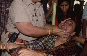 Missing JNU student's mother, students detained in Delhi