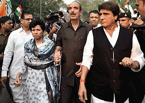 Modi ignoring farmers by not taking part in debates in Parliament: Azad