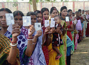 36 per cent voter turnout in Bengal by-polls