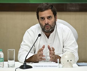 Modi prisoner of his own image, practising TRP politics: Rahul