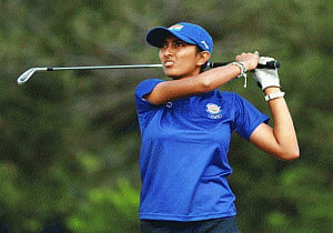 Aditi stays in hunt for lPGA card at Tied-27 after 3 rounds