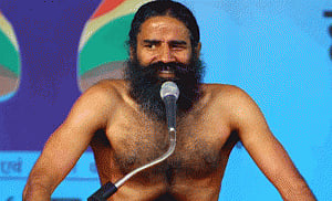 Sports Minister meets Baba Ramdev for Yoga promotion