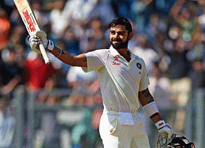 Kohli hits year's third double ton as India bury England hopes