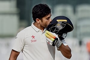 After a new lease of life, Karun Nair scripts record