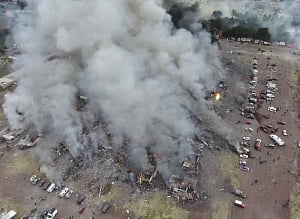 36 killed in Mexico fireworks market blast