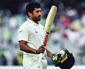 'Nair needs to build on his triple ton'