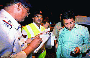 No rowdy behaviour on roads on new year eve
