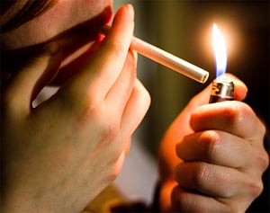 Half of those seeking lip lightening surgery are smokers