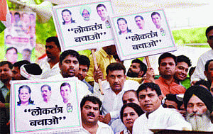 Save Nehru Dynasty, and Save Democracy! Indeed