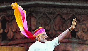 Why Modi played the B-card