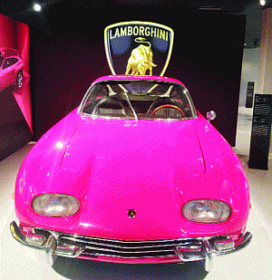 A visit to the lamborghini Museum