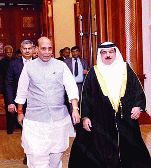 Backing from Bahrain