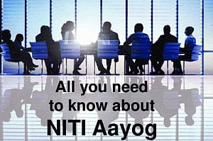 Niti Aayog's mandate