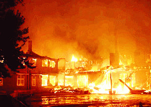 School-burning terror