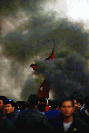 Standoff in Nepal again