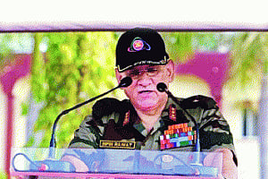 New COAS: No need for needless talk
