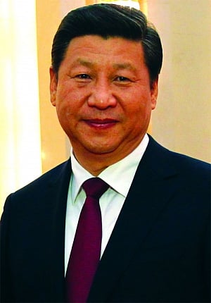 Xi's rise to the top