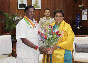 Pondy BJP scoffs at Congress' criticism of functioning of Bedi