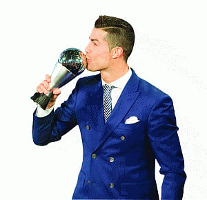 Ronaldo world's best