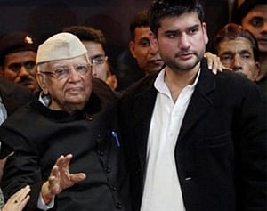 Veteran Cong leader N D Tiwary joins BJP