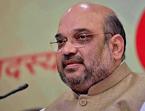 BSP main rival in first two rounds, SP in rest: Amit Shah