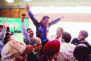 double delight for india