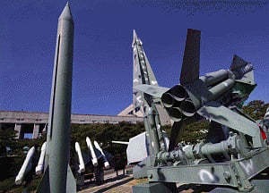 North Korea fires missiles, three reach Japan waters