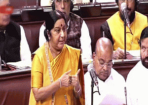 Indian clerics to reach Delhi tomorrow: Swaraj