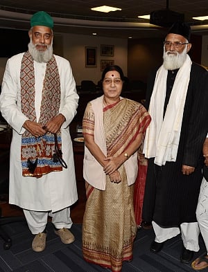 Sufi clerics  back home