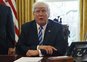 Trump expresses disappointment after healthcare bill defeat