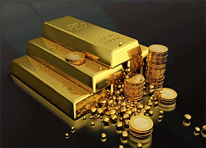 Gold weakens on global cues, muted demand