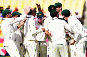 lyon strikes at India's progress