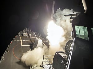 US launches military strike against Syria