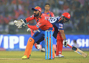 Score was above par but opening pair was exceptional: Karthik